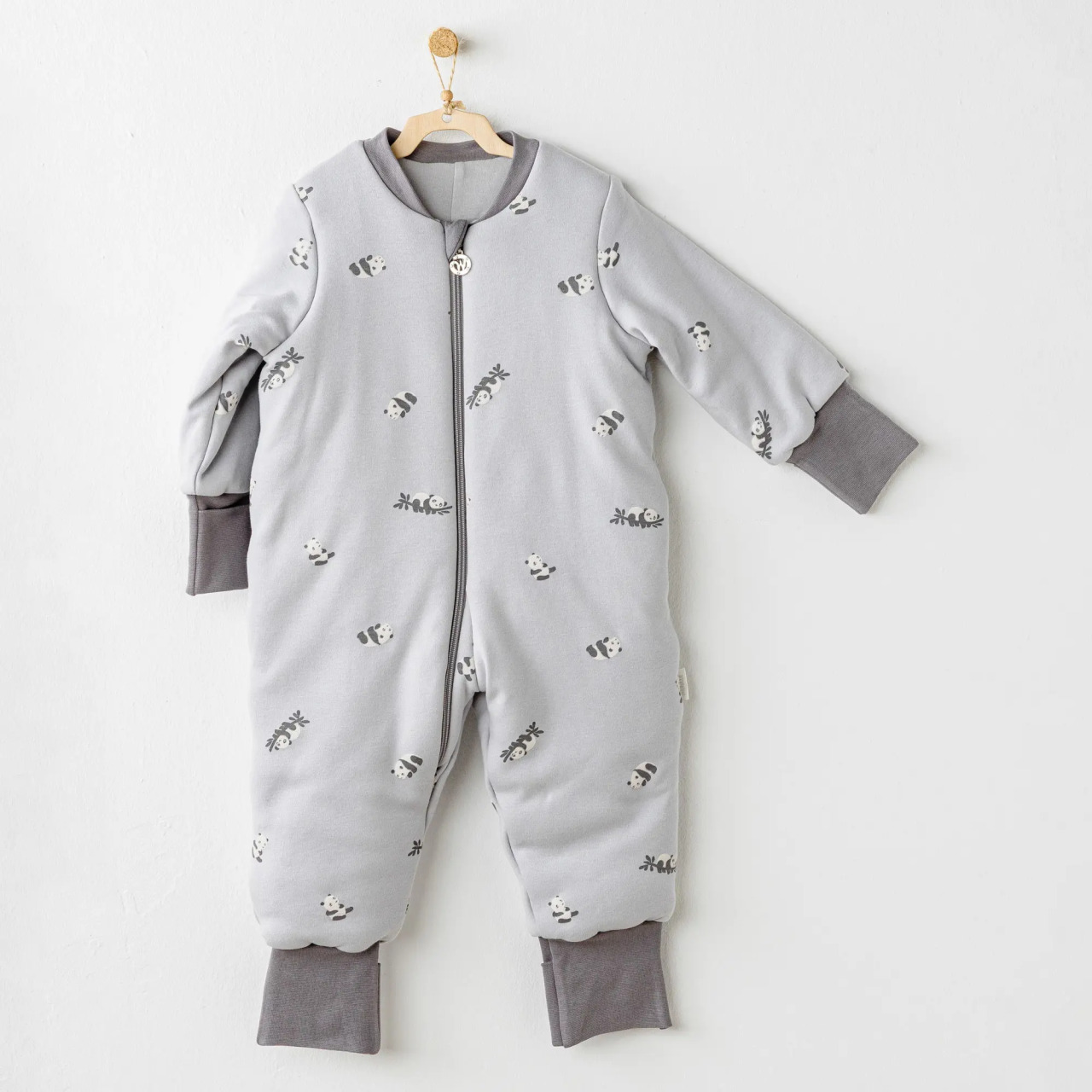 Andywawa AC26035 Fiber Keep Smiling Uyku Tulumu 2,5 TOG Grey - 1