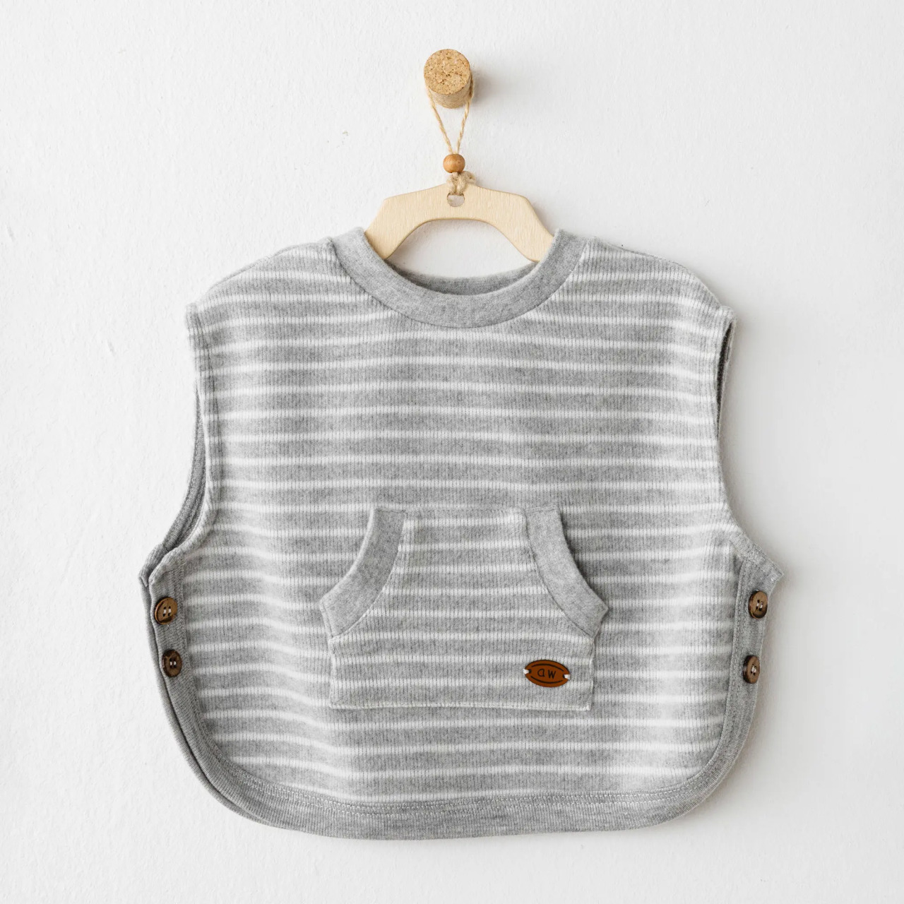 سترة أنديواوا AC26214 كاجوال رمادية - 1