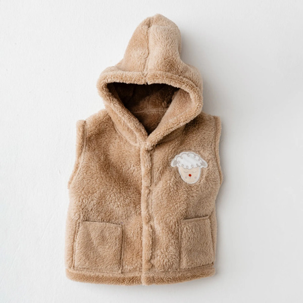 Andywawa AC26163 Tinny S Sheeps Yelek Beige - Andywawa