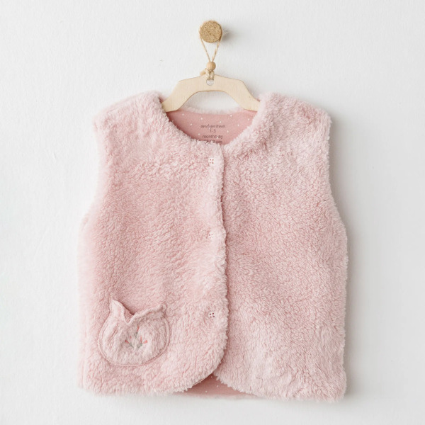 Andywawa AC26094 Mon Petit Amour Yelek Pink - Andywawa