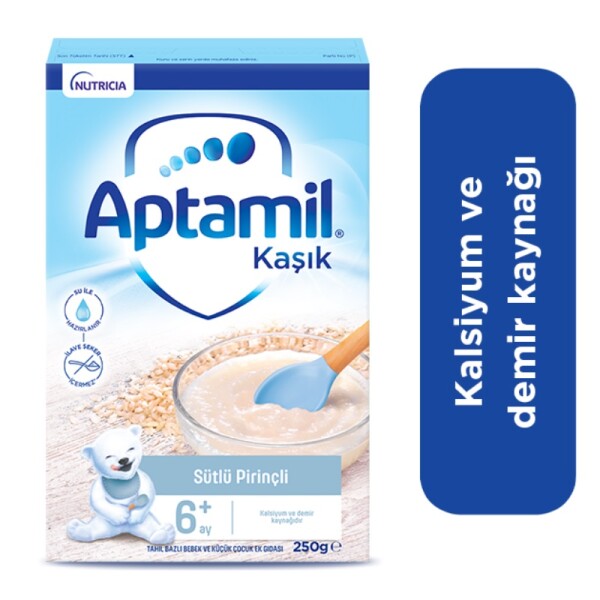 Aptamil Sütlü Pirinçli Kaşık Maması 250 Gr - Aptamil