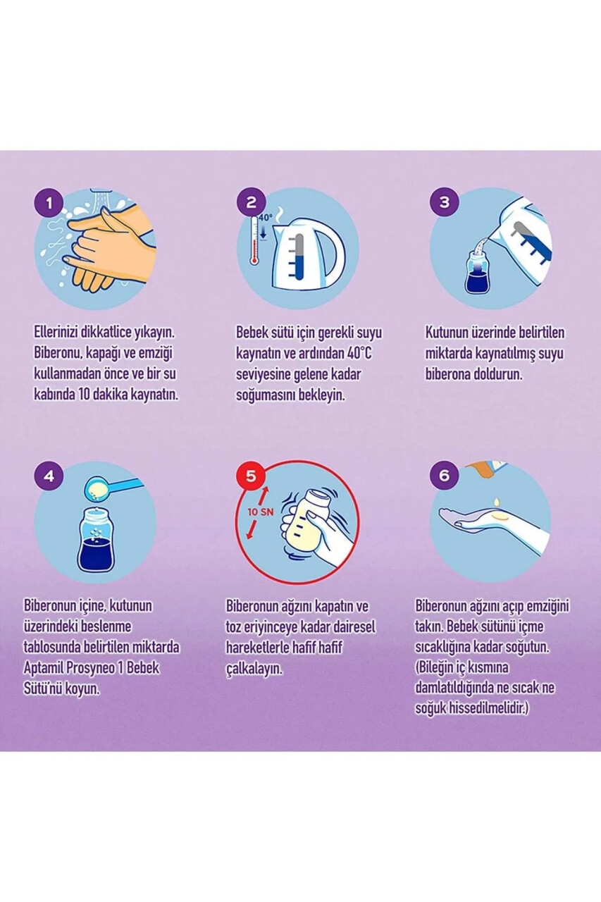 Aptamil Prosyneo Bebek Sütü No1 0-6 Ay 800 Gr - 2