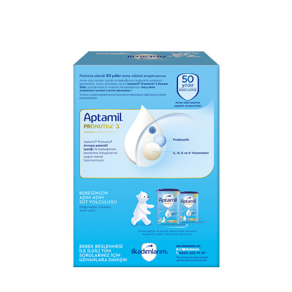 Aptamil Devam Sütü Maması No3 9-12 Ay 1200 Gr - 2
