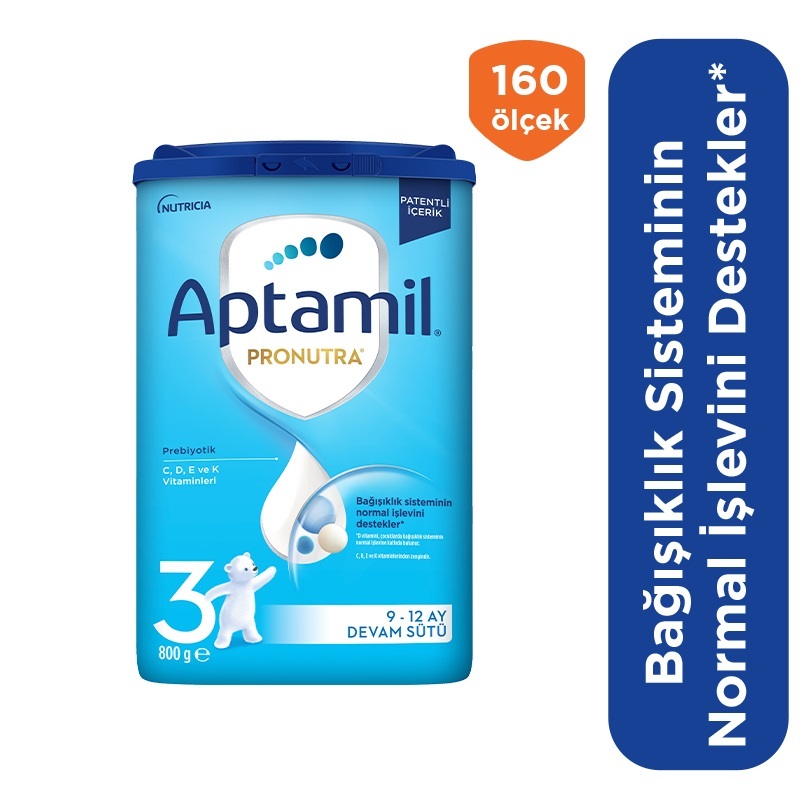 Aptamil Devam Sütü Maması No3 9-12 Ay 800 Gr - 1