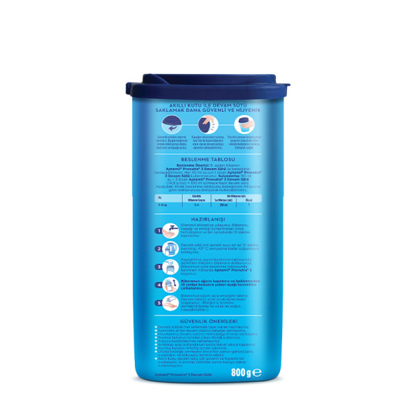Aptamil Devam Sütü Maması No3 9-12 Ay 800 Gr - 4