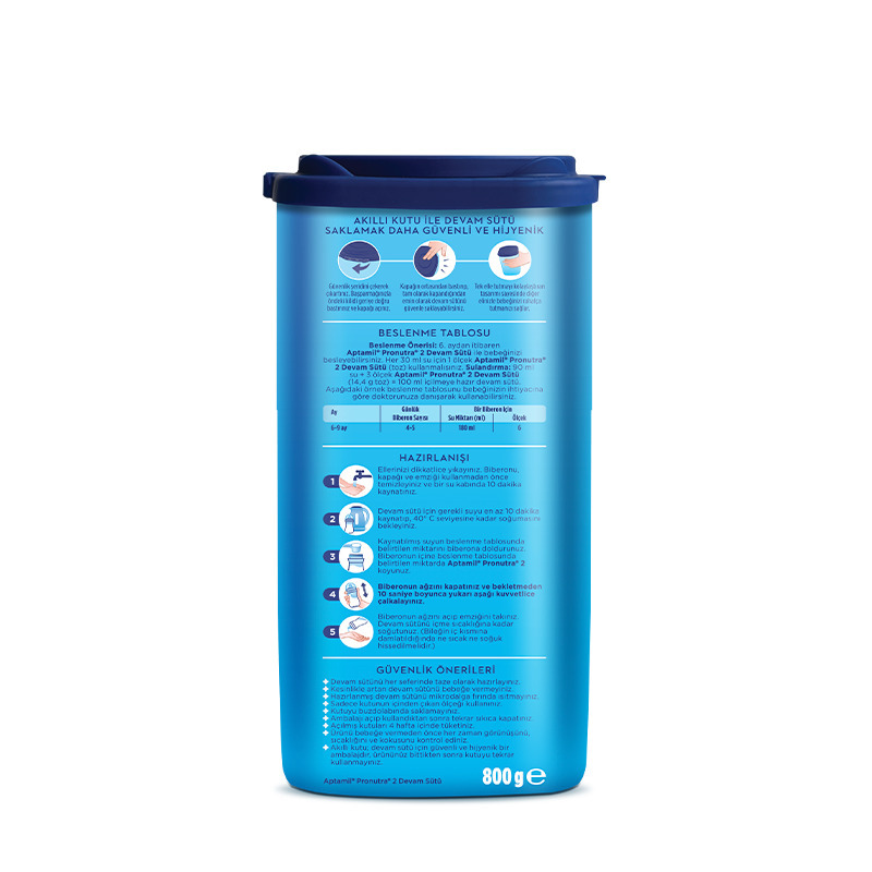 Aptamil Devam Sütü Maması No2 6-9 Ay 800 Gr - 3