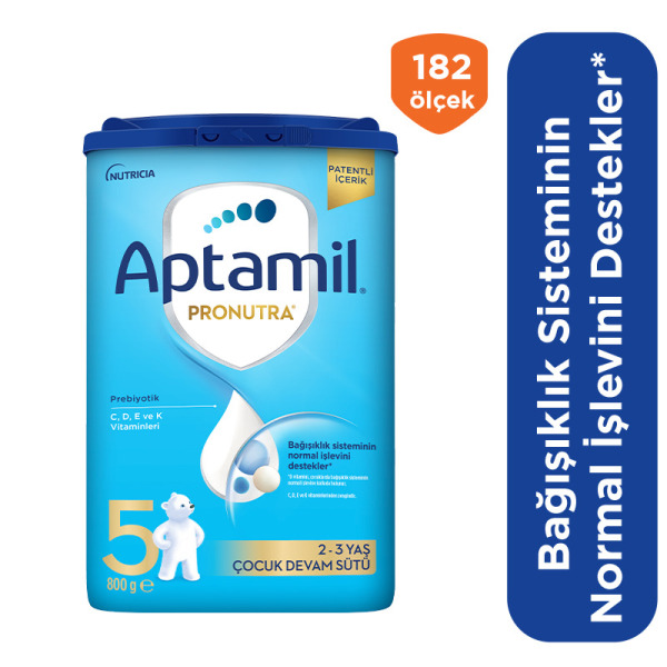 Aptamil Çocuk Devam Sütü Maması No5 2 Yaş+ 800 Gr - Aptamil