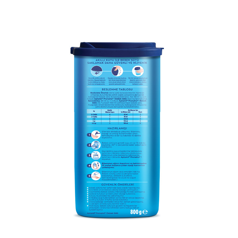 Aptamil Bebek Sütü Maması No1 0-6 Ay 800 Gr - 4