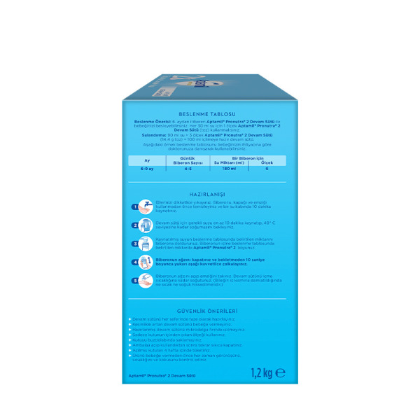 Aptamil Devam Sütü Maması No2 6-9 Ay 1200 Gr - 4