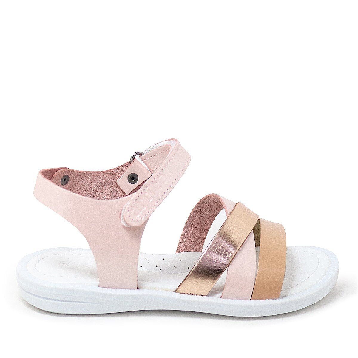 Artico Alexia Hakiki Deri Vaketa Pudra Pembe Kız Çocuk Sandalet - 2