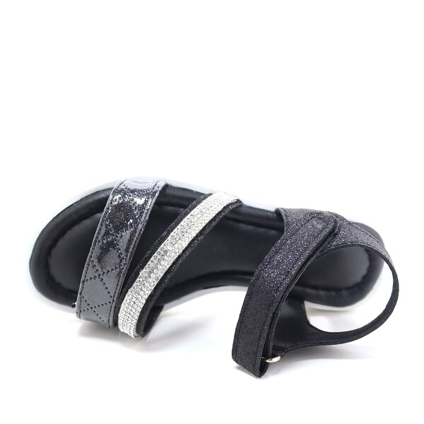 Artico Noumea Siyah Gri Kız Çocuk Sandalet - 5