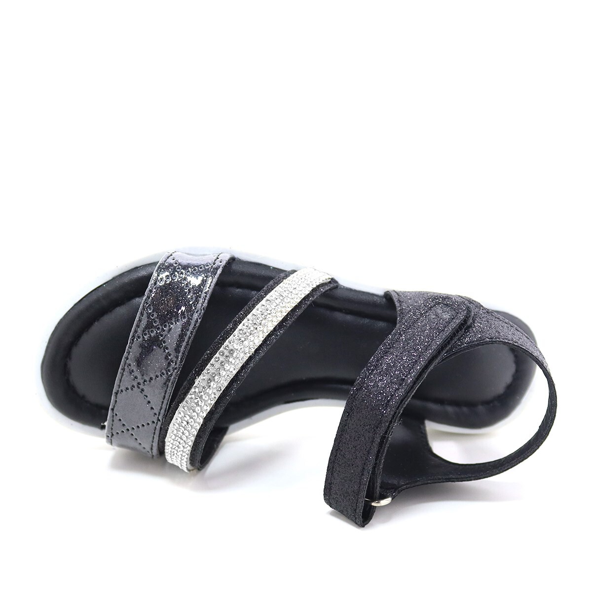 Artico Noumea Siyah Gri Kız Çocuk Sandalet - 5