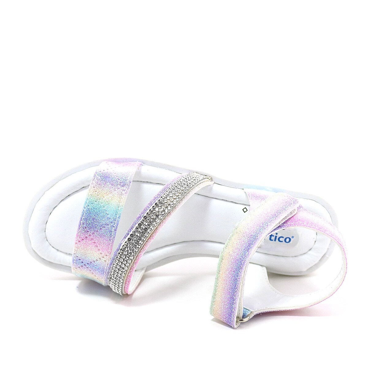 Artico Noumea Beyaz Pembe Mavi Kız Çocuk Sandalet - 6