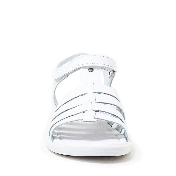 Artico Bellini Beyaz Hakiki Deri Vaketa Kız Çocuk Sandalet - 19