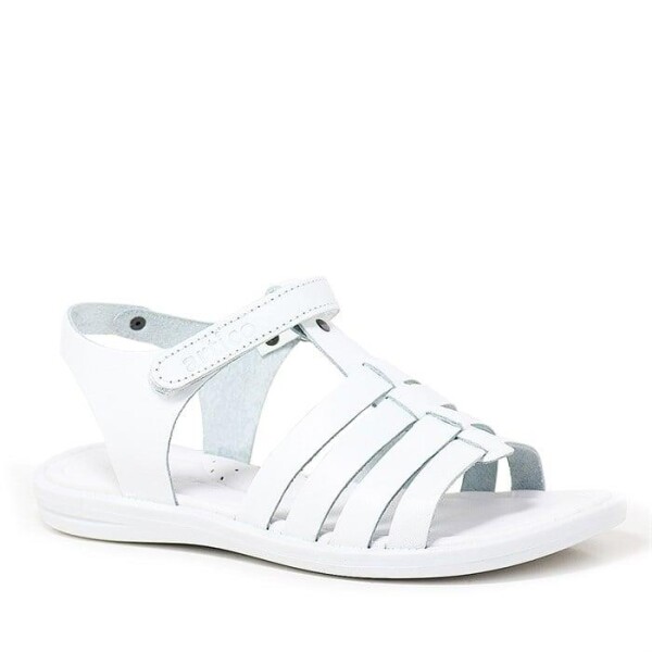 Artico Bellini Beyaz Hakiki Deri Vaketa Kız Çocuk Sandalet - 21