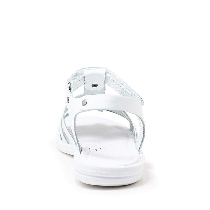 Artico Bellini Beyaz Hakiki Deri Vaketa Kız Çocuk Sandalet - 40