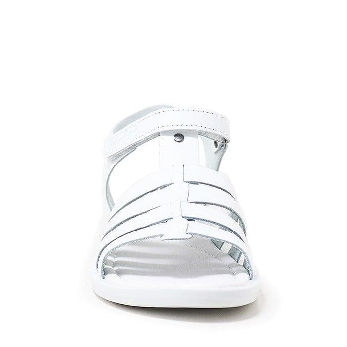 Artico Bellini Beyaz Hakiki Deri Vaketa Kız Çocuk Sandalet - 49