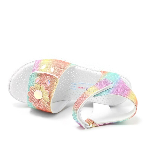 Artico Pingu Adedie Renkli Kız Çocuk Sandalet - 6