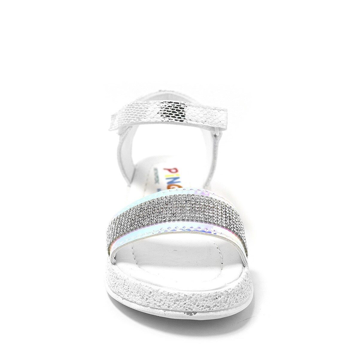 Artico Pingu Gloria Gümüş Taşlı Kız Çocuk Sandalet - 5
