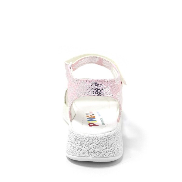 Artico Pingu Gloria Pembe Taşlı Kız Çocuk Sandalet - 5