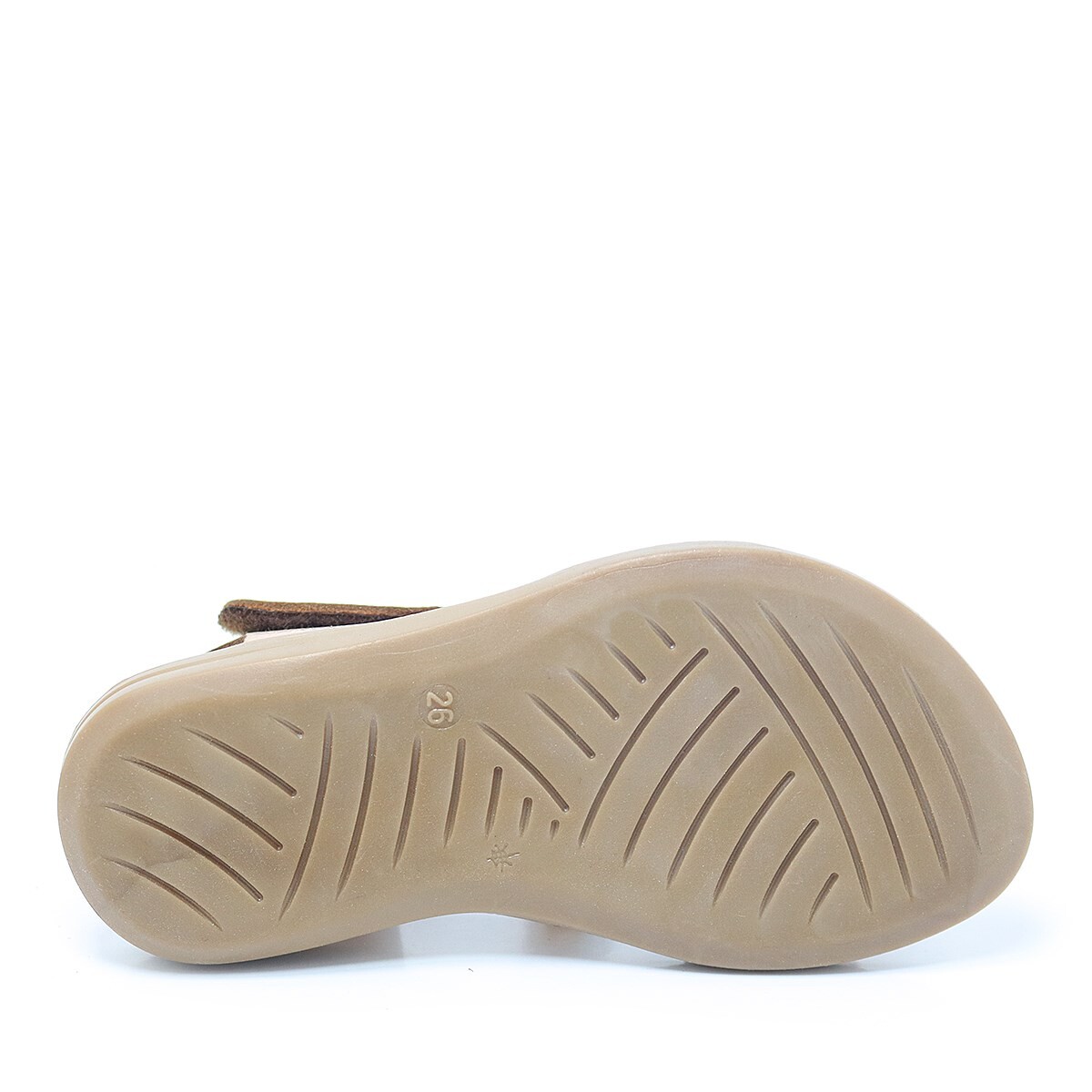 Artico Etoile Hakiki Deri Altın Rengi Vaketa Kız Çocuk Sandalet - 7