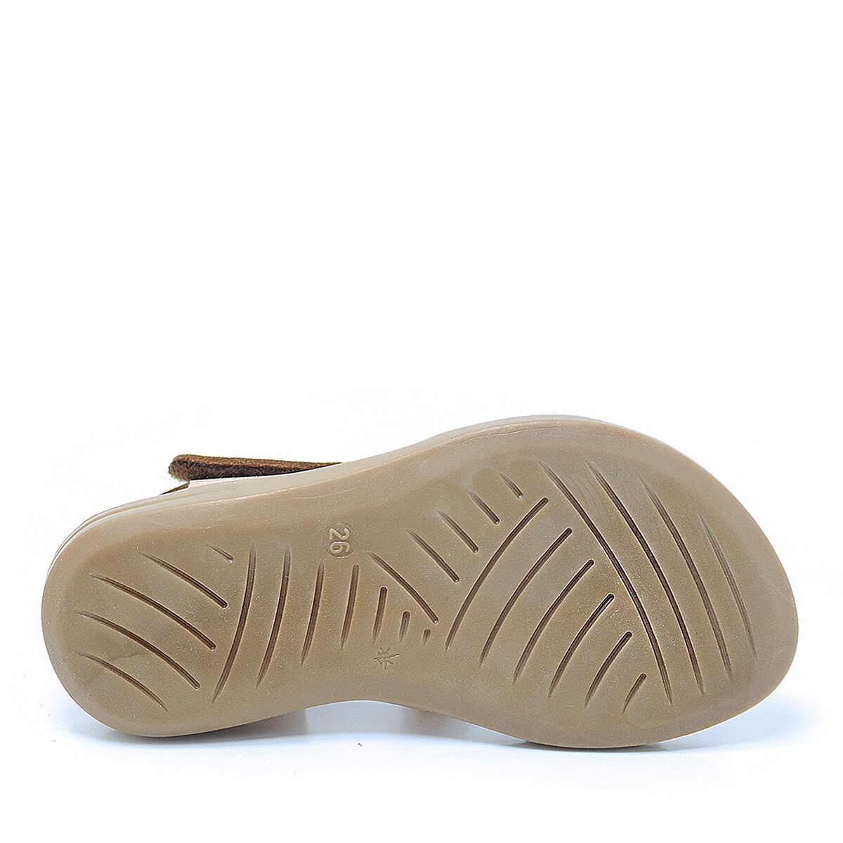 Artico Etoile Hakiki Deri Bakır Rengi Vaketa Kız Çocuk Sandalet - 6