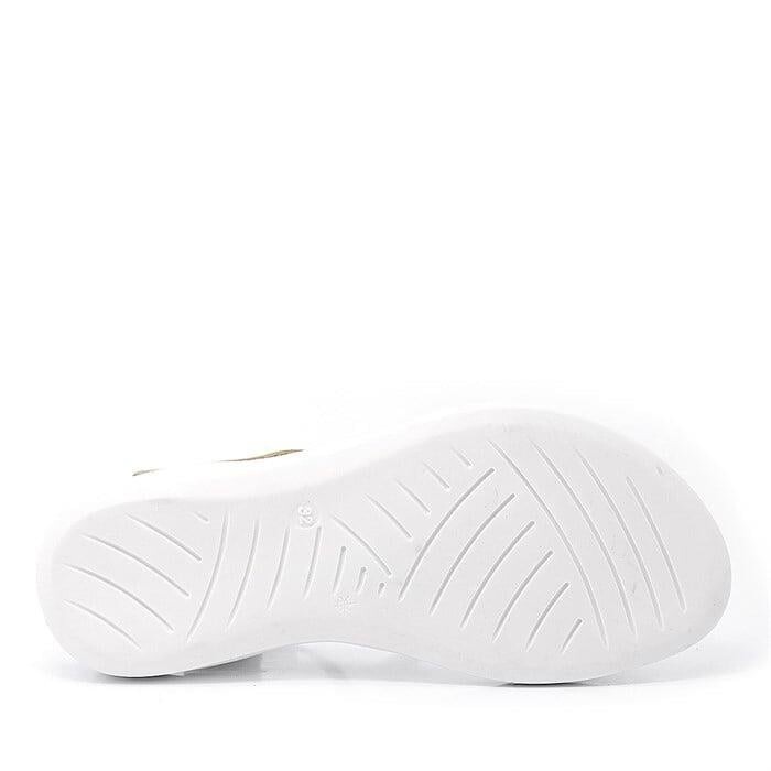 Artico Etoile Hakiki Deri Vaketa Gümüş Gri Kız Çocuk Sandalet - 14