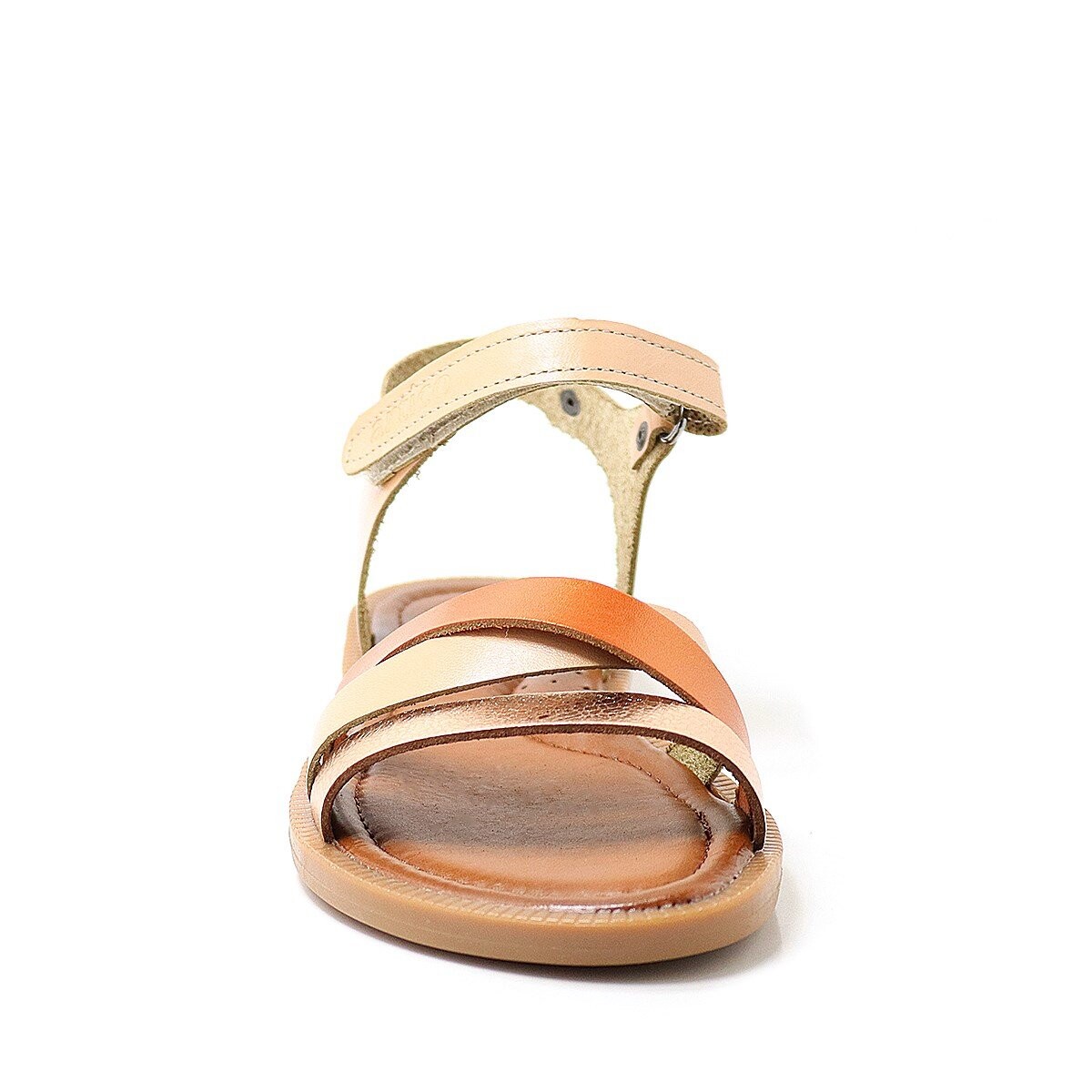 Artico Alexia Hakiki Deri Vaketa Taba Kız Çocuk Sandalet - 4