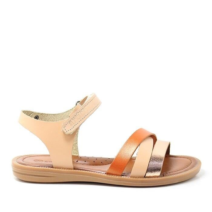 Artico Alexia Hakiki Deri Vaketa Taba Kız Çocuk Sandalet - 44