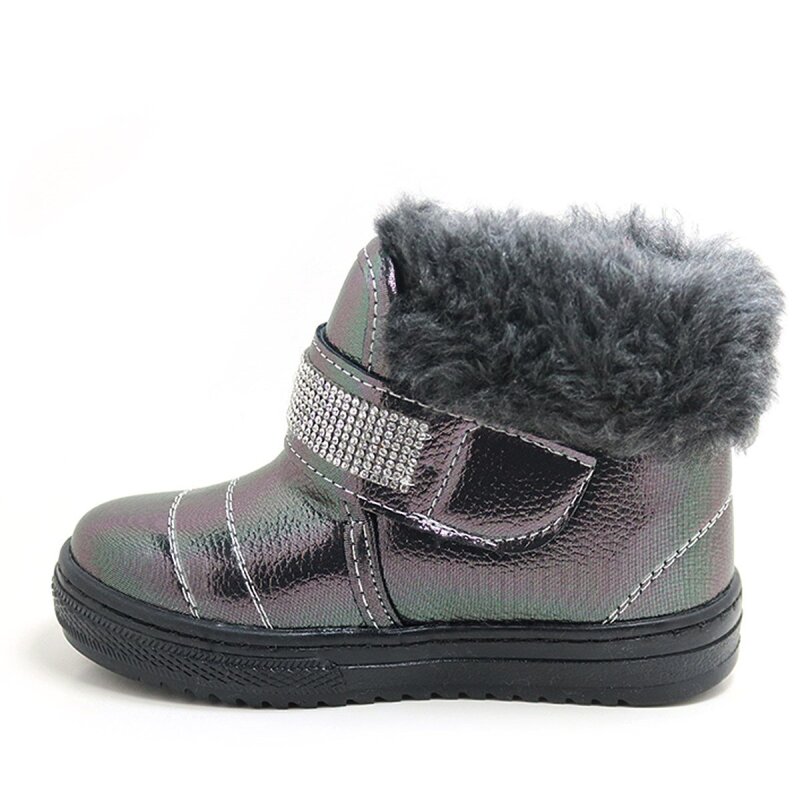 حذاء رياضي للبنات من Artico Hazy Platinum Fur - 3