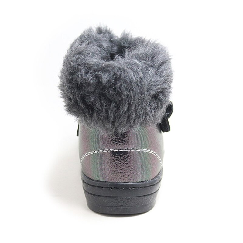 حذاء رياضي للبنات من Artico Hazy Platinum Fur - 5