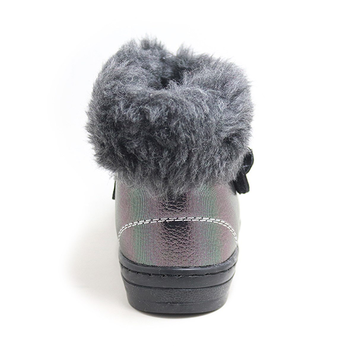 حذاء رياضي للبنات من Artico Hazy Platinum Fur - 5