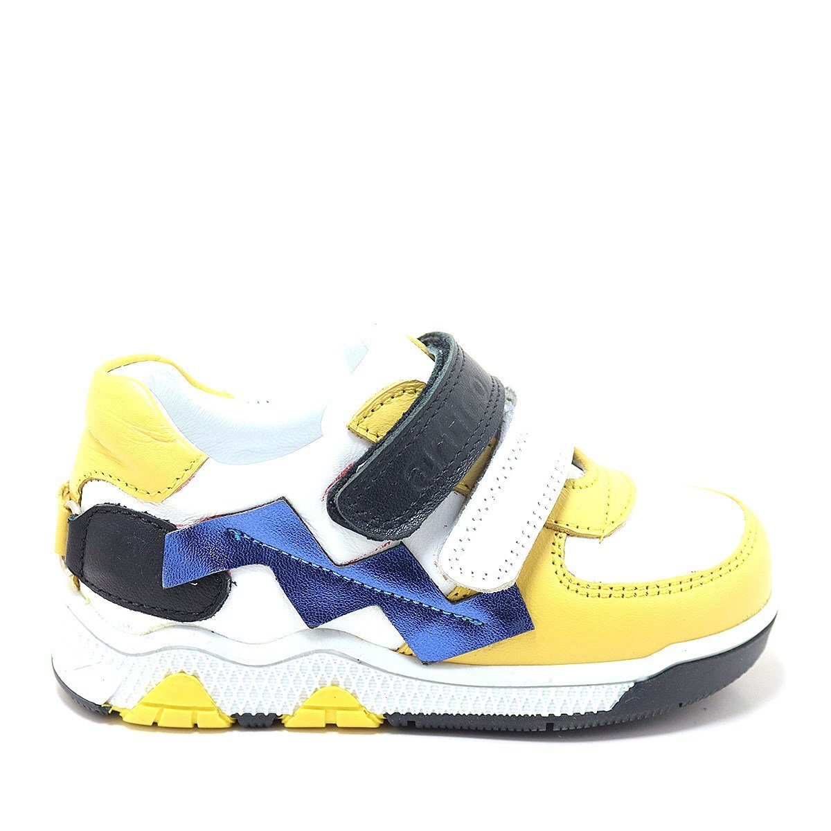 ARTİCO FONSİS HAKİKİ DERİ SARI CIRTLI BEBEK SPOR AYAKKABI - 2