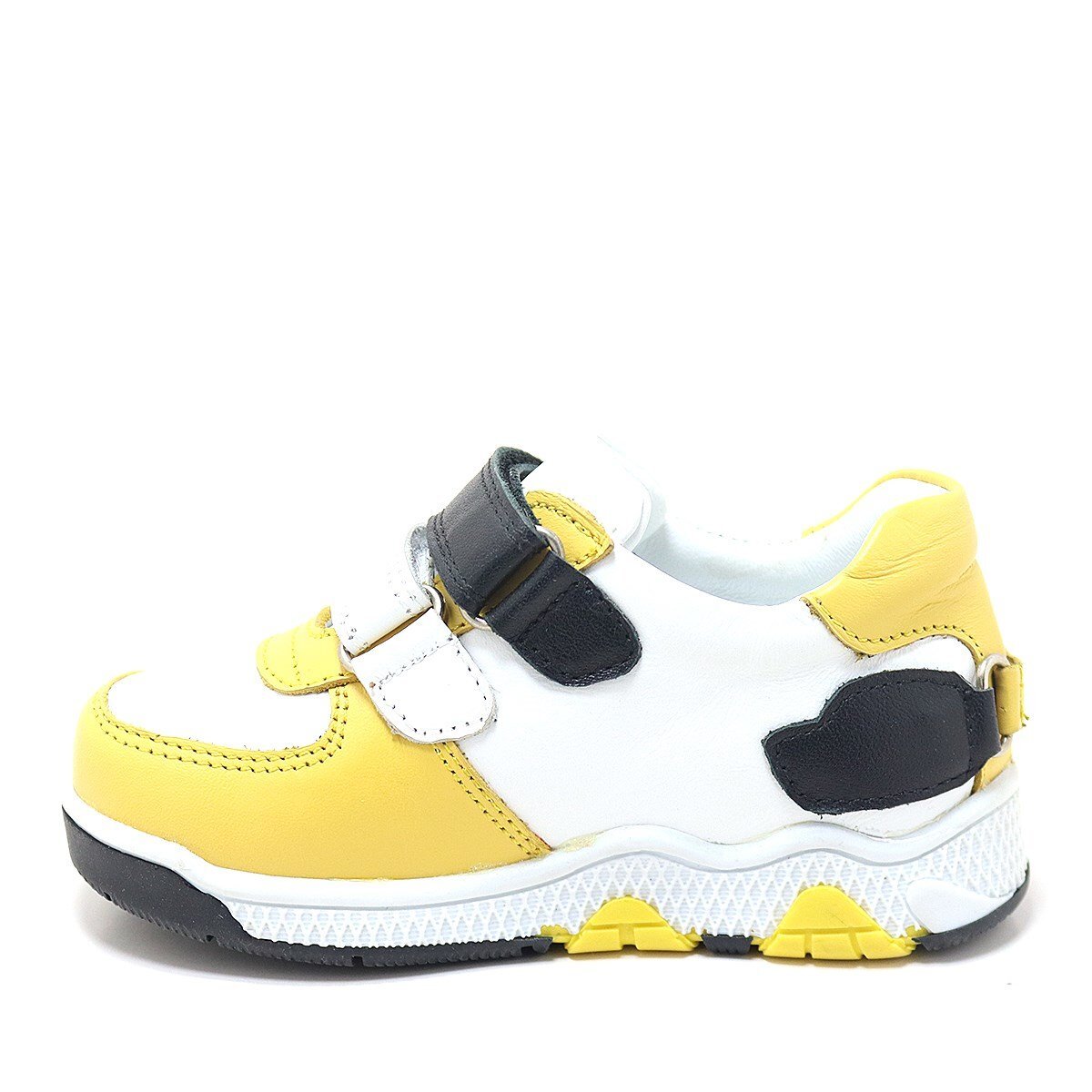 ARTİCO FONSİS HAKİKİ DERİ SARI CIRTLI BEBEK SPOR AYAKKABI - 3