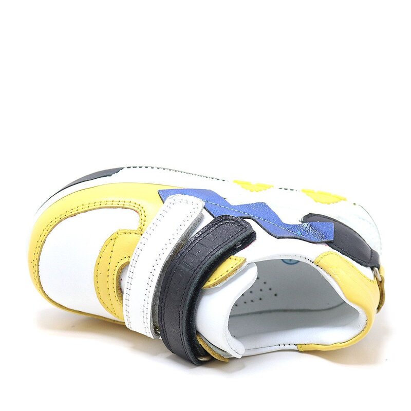 ARTİCO FONSİS HAKİKİ DERİ SARI CIRTLI BEBEK SPOR AYAKKABI - 6