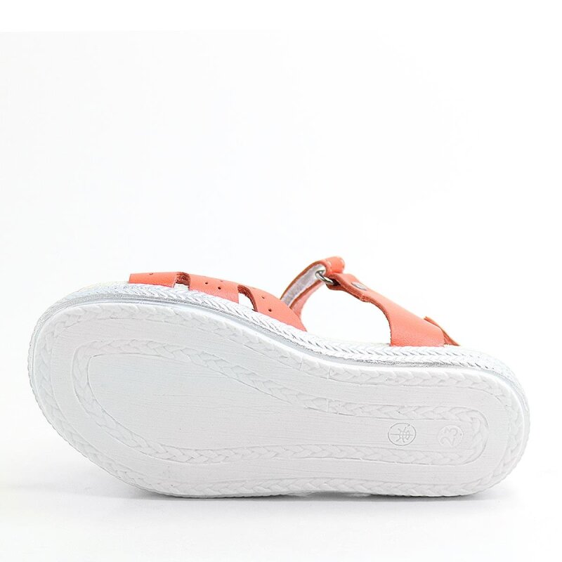 ARTİCO CARİNY HAKİKİ DERİ TURUNCU KIZ BEBEK ÇOCUK SANDALET - 5