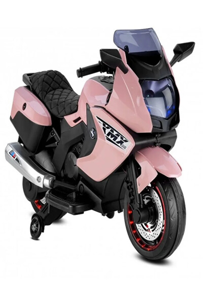 Babyhope 438A XMX-316 Ledli Akülü Motor 12 Volt Pembe - BabyHope