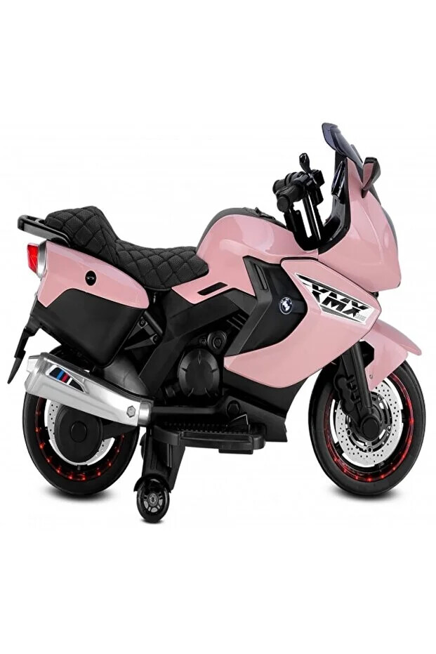 Babyhope 438A XMX-316 Ledli Akülü Motor 12 Volt Pembe - 2