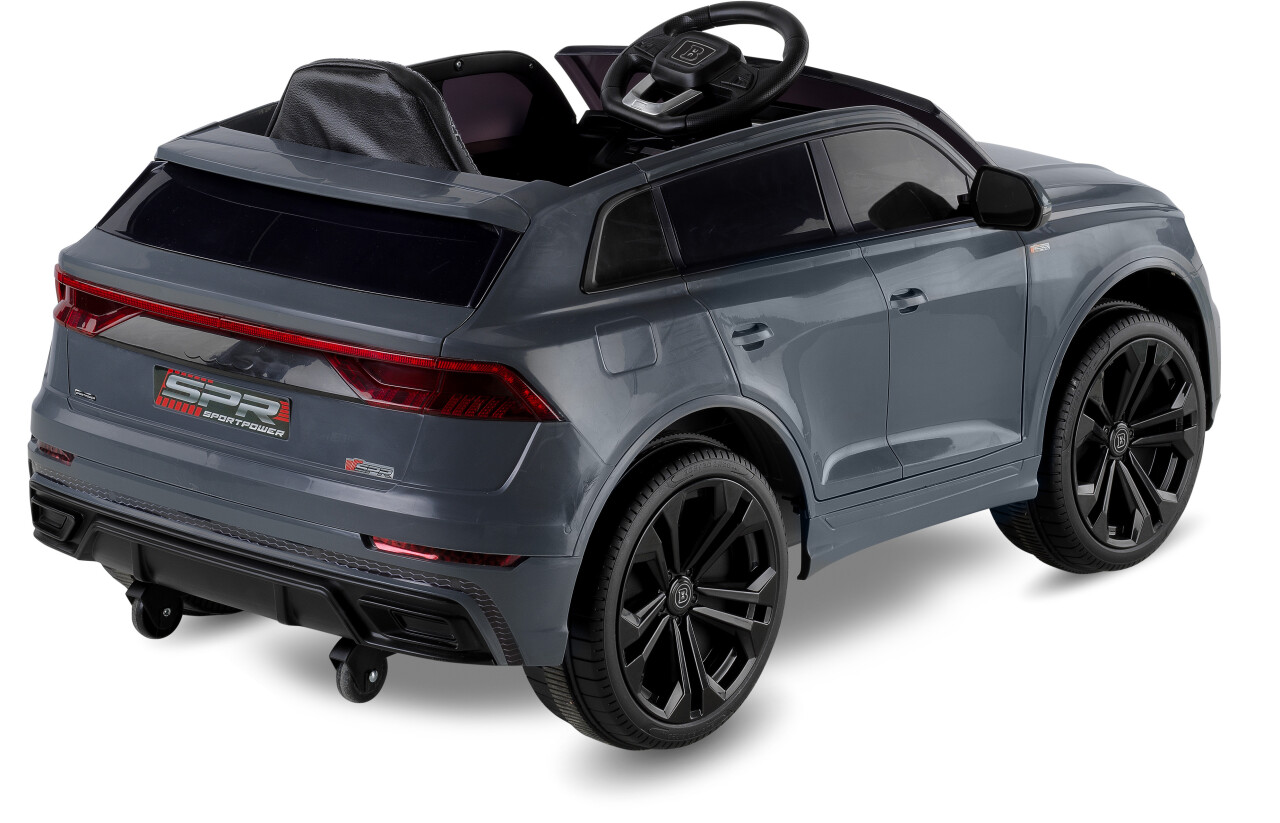 Babyhope Sportpower Premium Akülü Araba 12 Volt 445A Gri - 4