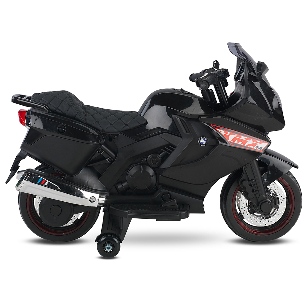 Babyhope 438A XMX-316 Ledli Akülü Motor 12 Volt Siyah - 2