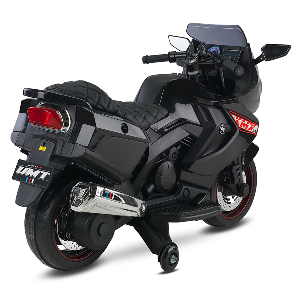 Babyhope 438A XMX-316 Ledli Akülü Motor 12 Volt Siyah - 3