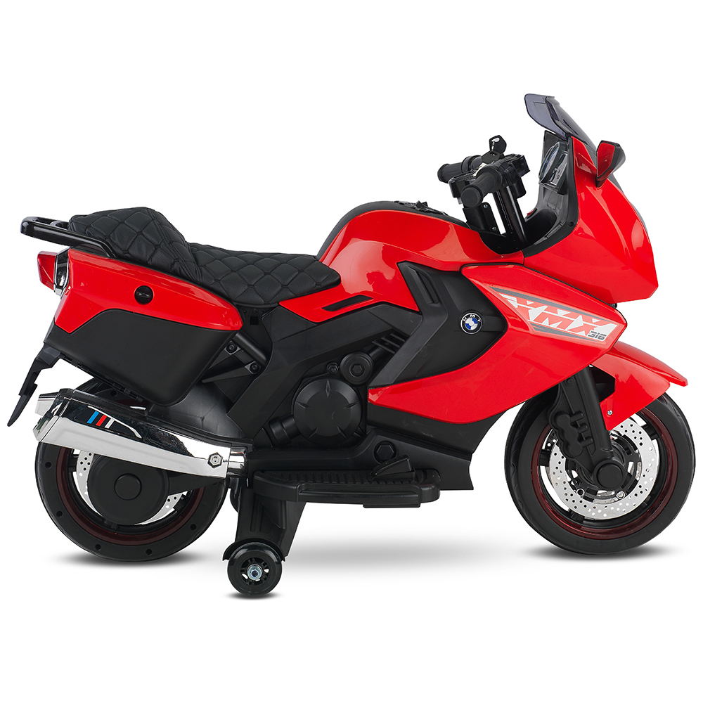 Babyhope 438A XMX-316 Ledli Akülü Motor 12 Volt Kırmızı - 2