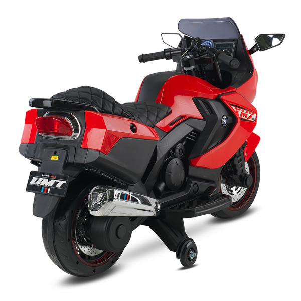 Babyhope 438A XMX-316 Ledli Akülü Motor 12 Volt Kırmızı - 3