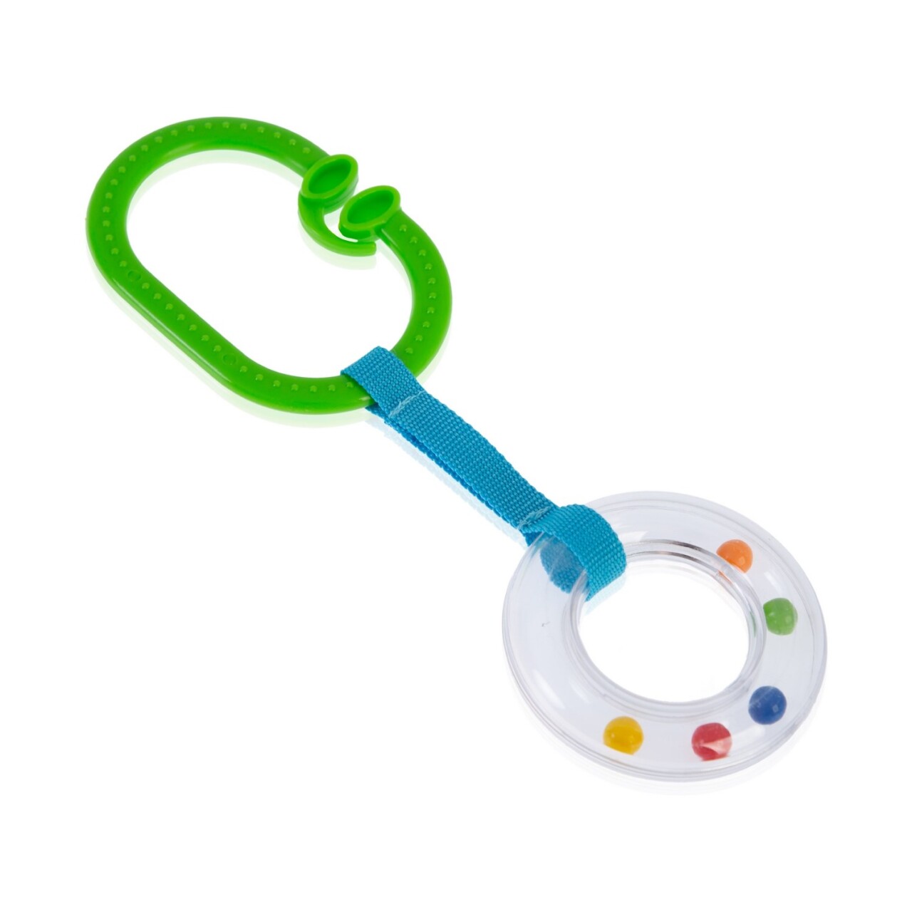 BabyJem Çıngıraklı Puset Halkası 876 Yeşil - 2