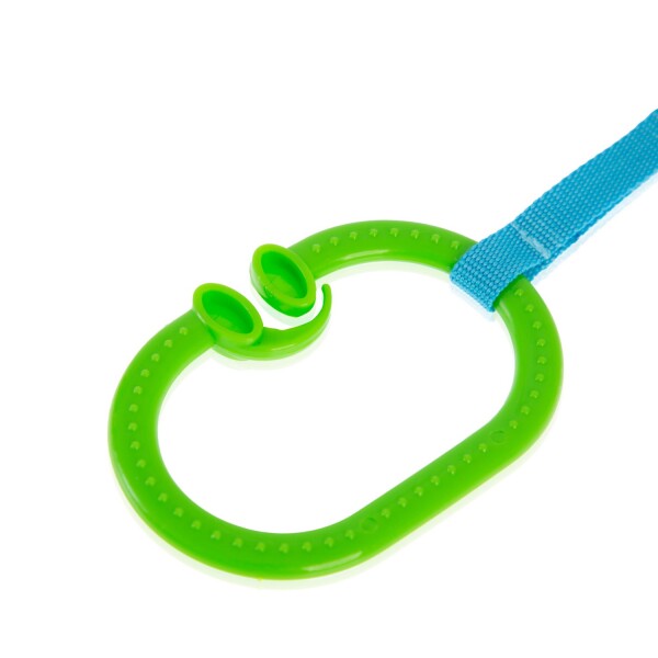 BabyJem Çıngıraklı Puset Halkası 876 Yeşil - 5