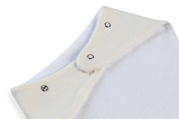 BabyJem Silikon Diş Kaşıyıcılı Müslin Önlük 736 Ekru - 5