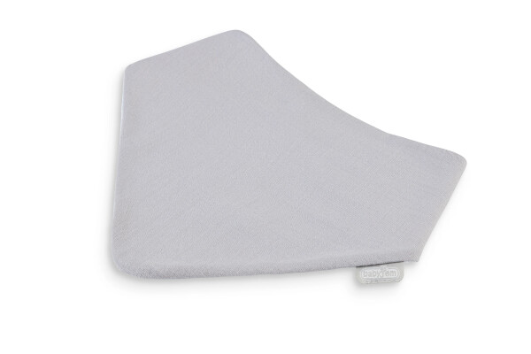 BabyJem Silikon Diş Kaşıyıcılı Müslin Önlük 736 Gri - 4