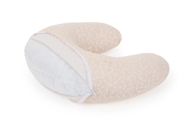 BabyJem Emzirme ve Destek Minderi 082 (Yeni) Somon Çiçek - 3