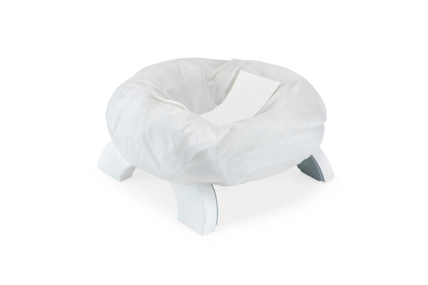 BabyJem Portatif Lazımlık + 5 Poşet Hediye 591 (Yeni) Soft Yeşil - 3