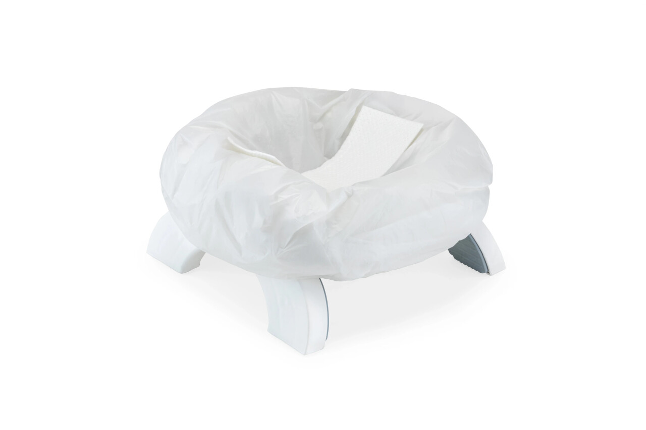 BabyJem Portatif Lazımlık + 5 Poşet Hediye 591 (Yeni) Soft Yeşil - 3